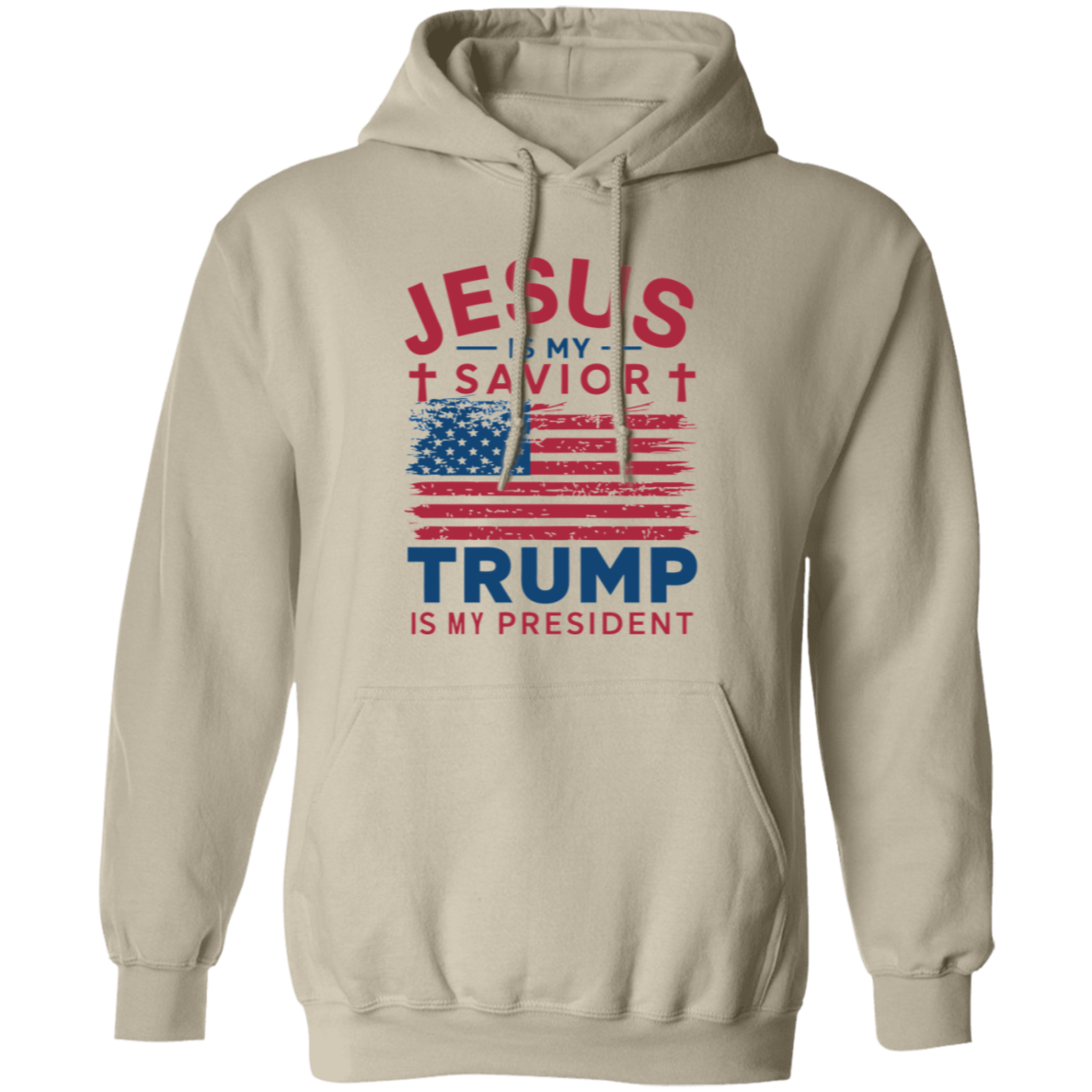 Jesus is my savior, TRUMP is my President Unisex Tops