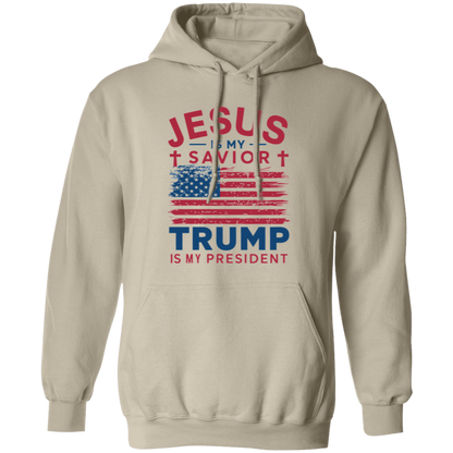 Jesus is my savior, TRUMP is my President Unisex Tops