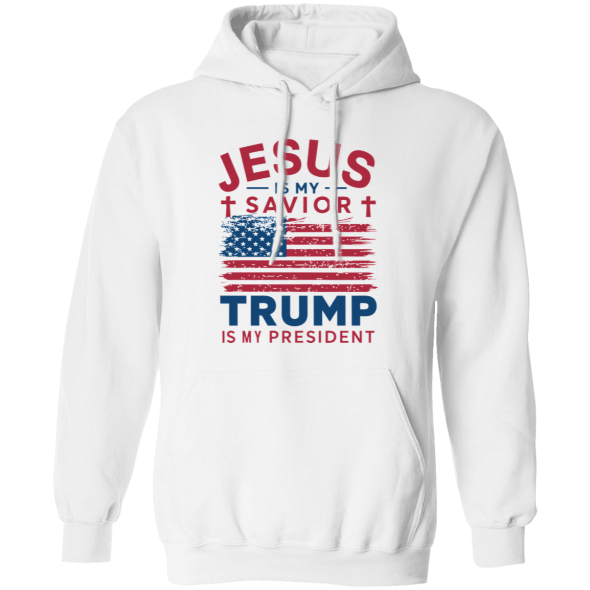 Jesus is my savior, TRUMP is my President Unisex Tops