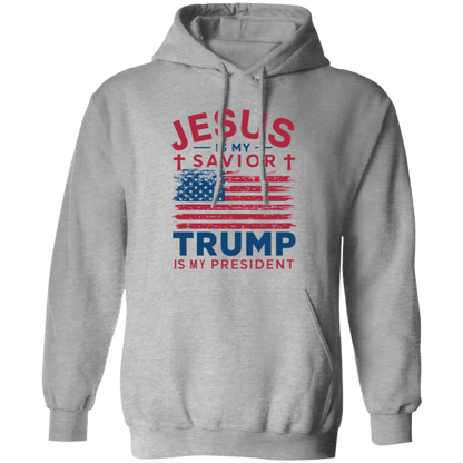 Jesus is my savior, TRUMP is my President Unisex Tops